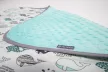 Incababy Baby Blanket Blue Whale L