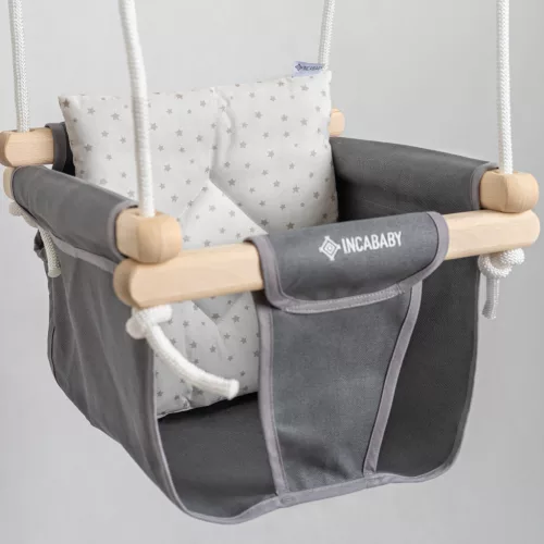 Incababy Junior Swing Basic Grey Stars